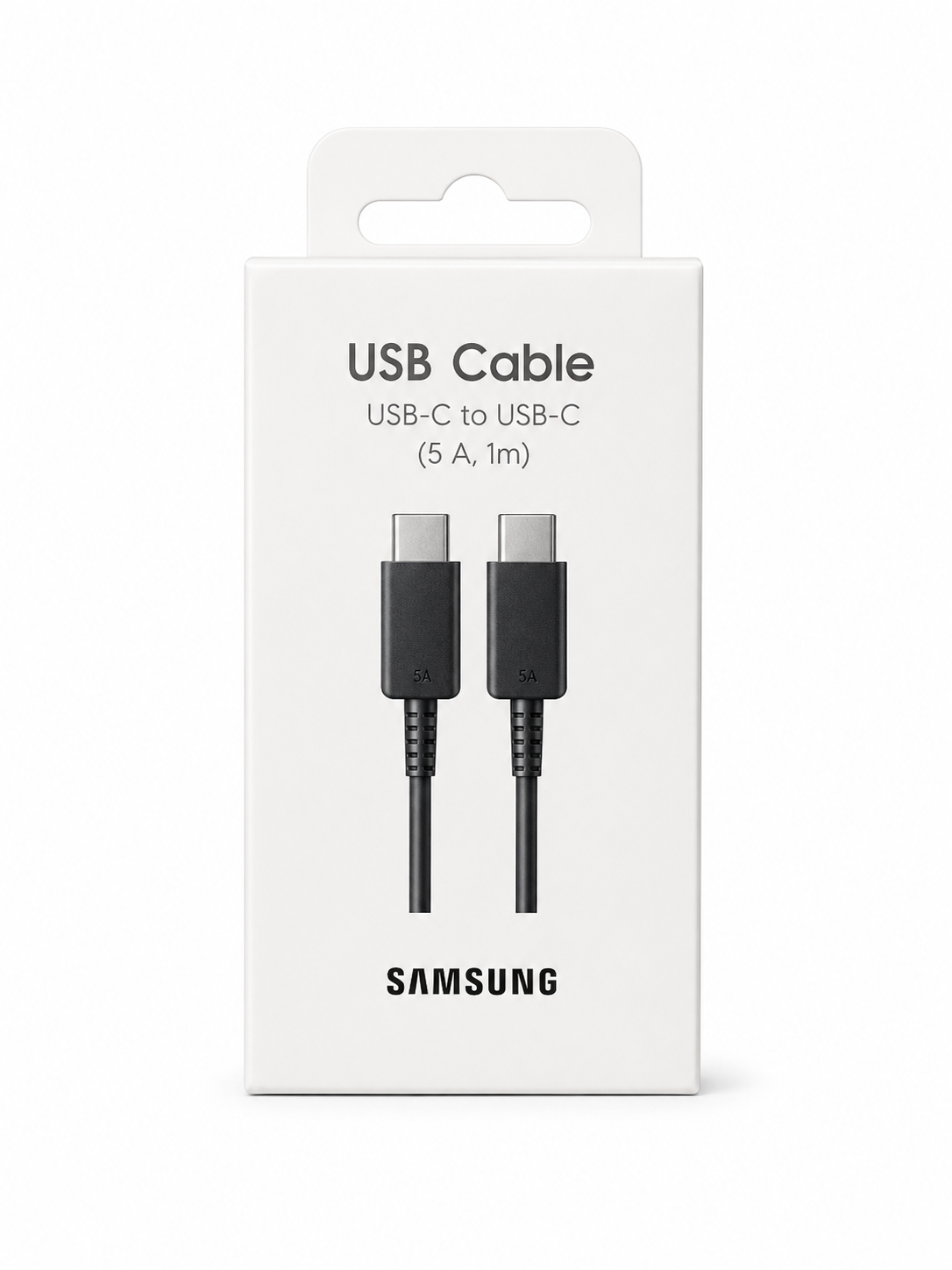 کابل USB-C به USB-C سامسونگ 5 آمپر با طول 1 متر