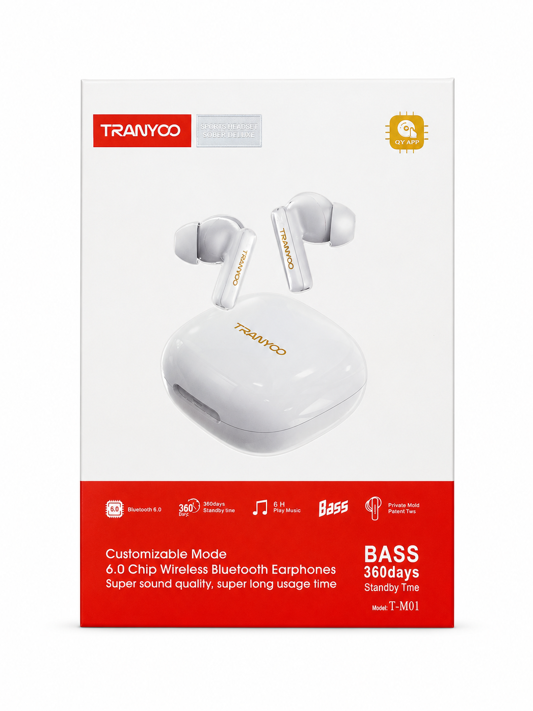 هندزفری بی‌سیم TRANYOO T-M01