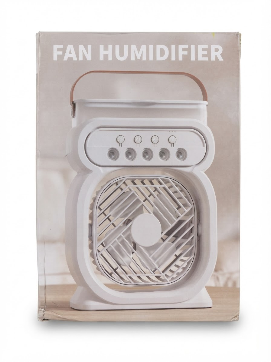 پنکه و رطوبت‌ساز رومیزی مدل FAN HUMIDIFIER (کولر آبی رومیزی)