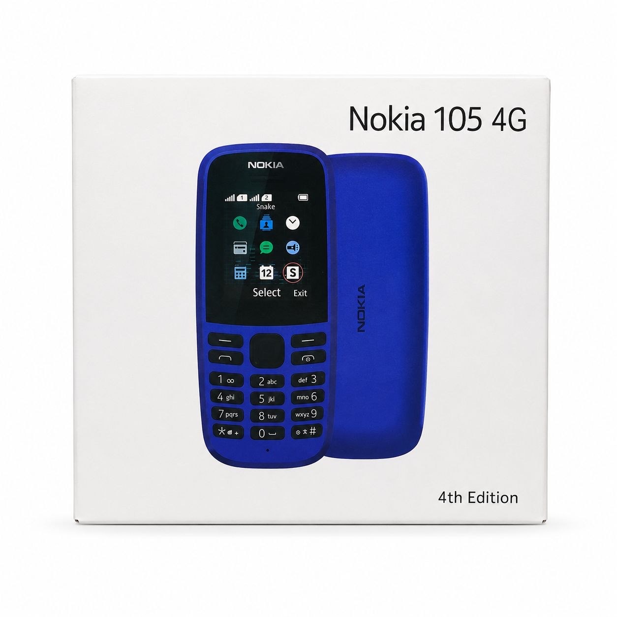 گوشی موبایل نوکیا Nokia 105 4G ویرایش چهارم (4th Edition) دو سیم‌کارت